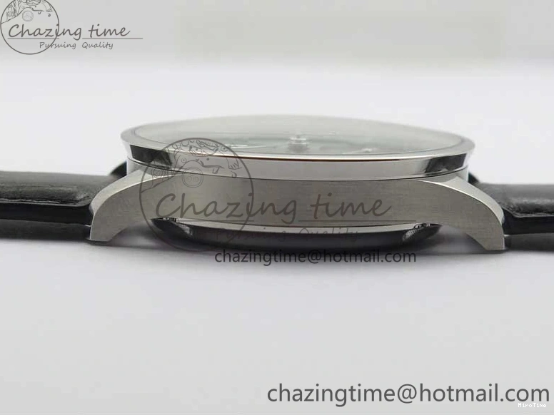 MIROTIME 0520 Elegant Portuguese IW371615 ZF 1:1 Best Edition SS Green Dial on Black Leather Strap A96355 V 7081